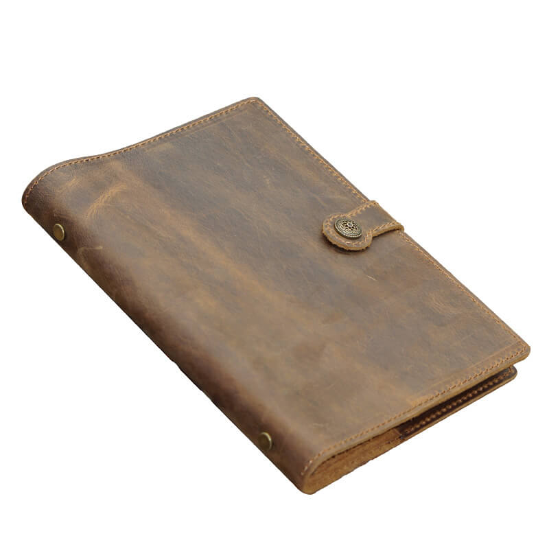 Top Grain Leather Ring Binder Notebook A5 – Babylon Leather