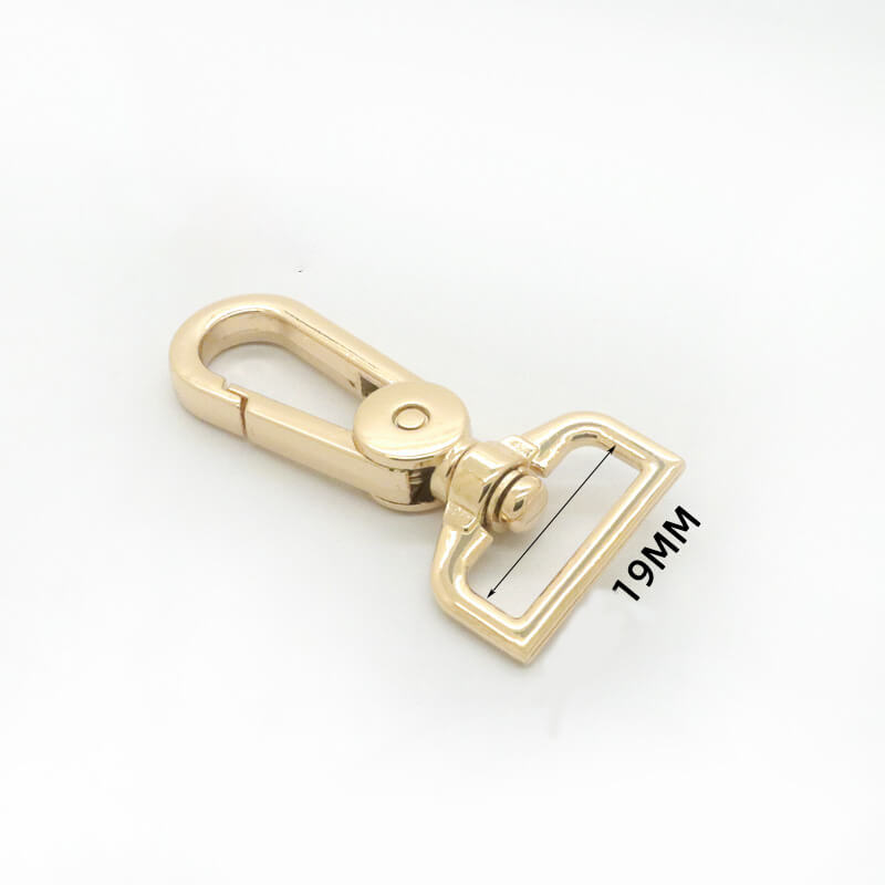 Wide Eye Swivel Snap Hook - Babylon Leather