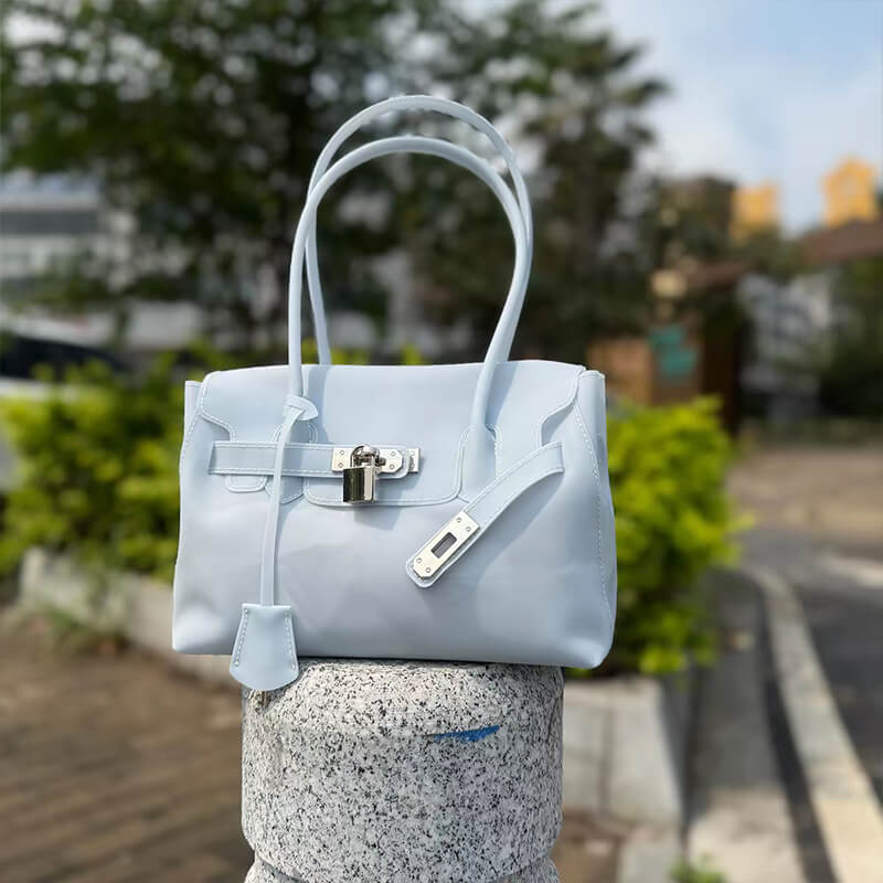 [$360+] Birkin-Style Macaron Jelly Bag - Babylon Leather