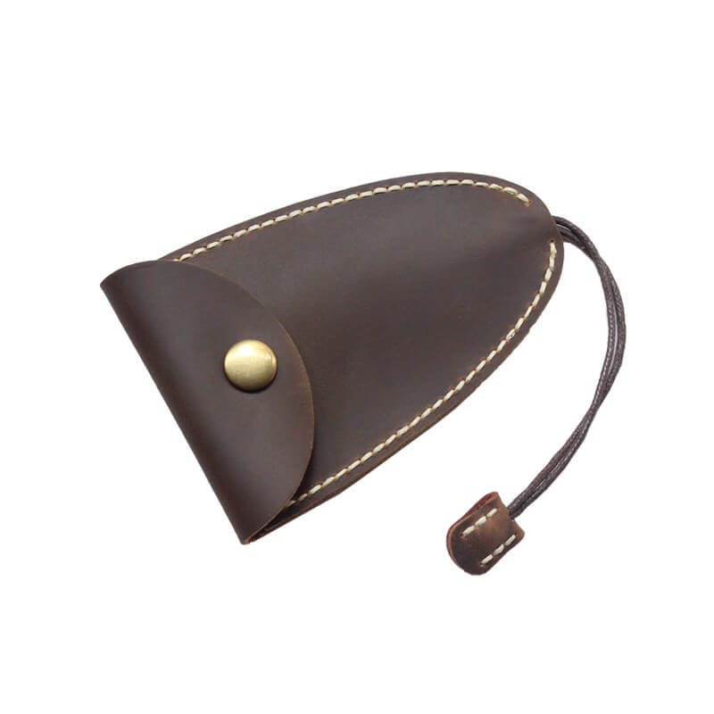 Large Snap Key Case Crazy Horse Leather DIY Kit – Babylon Leather