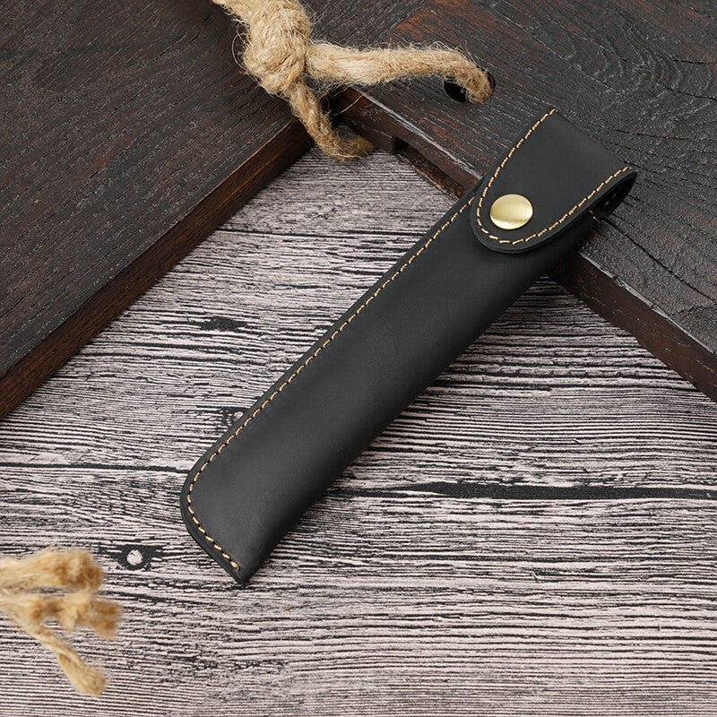 Wrap-Style Pen Sleeve – Babylon Leather