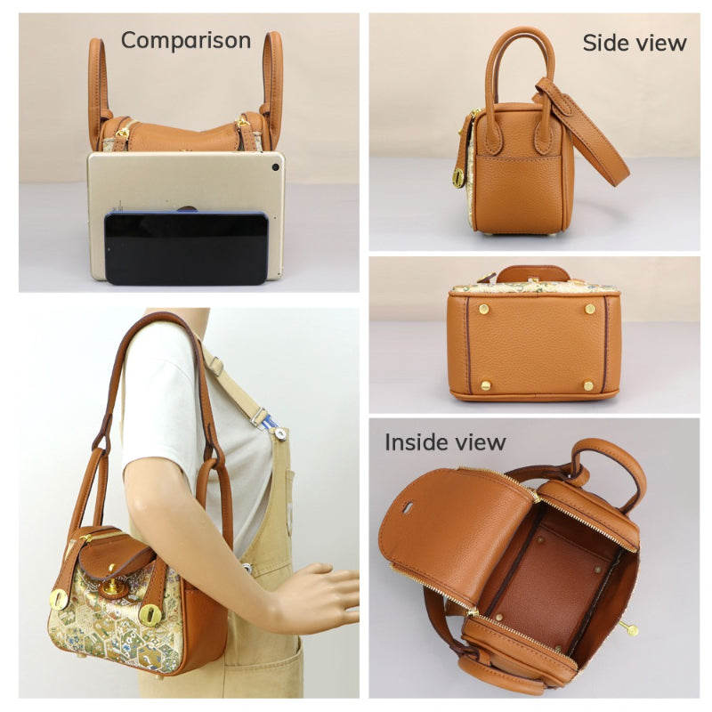 Customizable Panel Lindy-Style Bag Kit – Babylon Leather