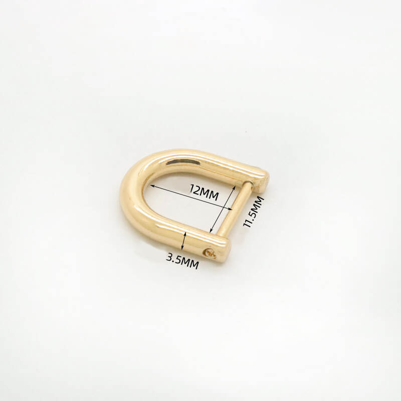 Screw-In D-Ring Connector - Babylon Leather