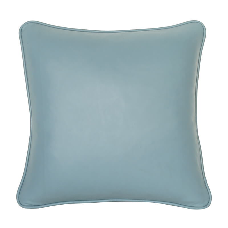 Classic Top Grain Cowhide Leather Throw Pillow Cover