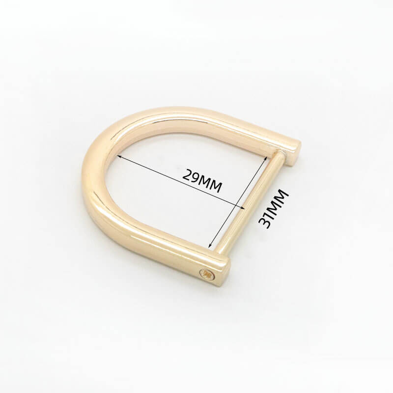 Screw-In D-Ring Connector - Babylon Leather