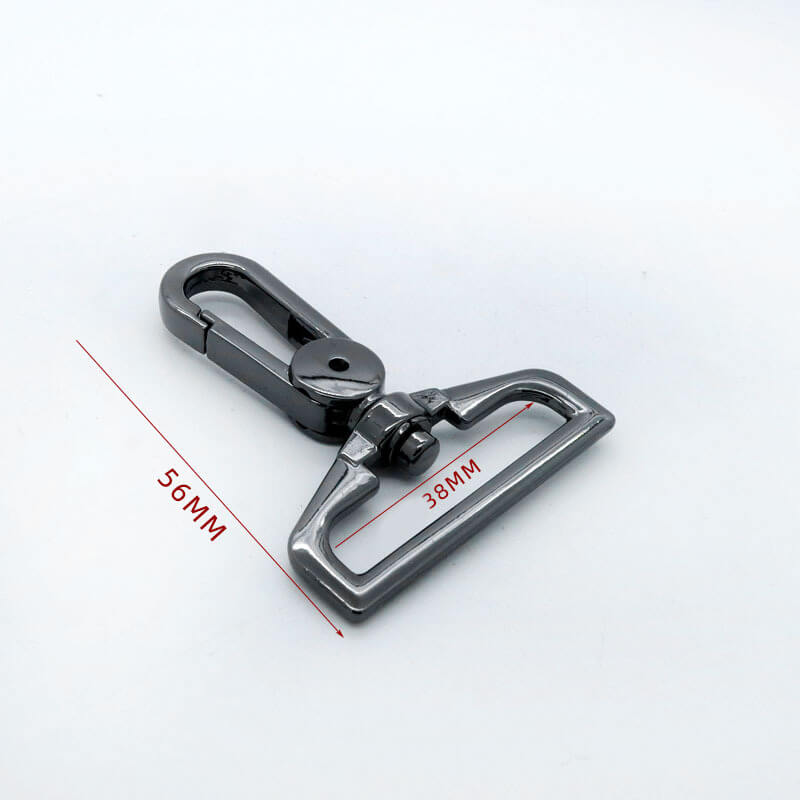 Wide Eye Swivel Snap Hook - Babylon Leather