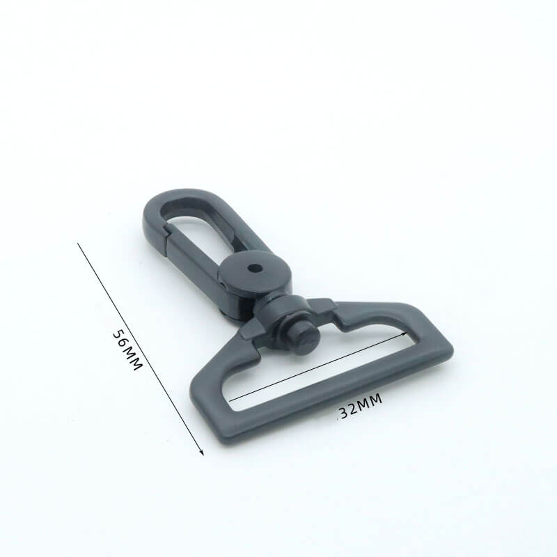 Wide Eye Swivel Snap Hook - Babylon Leather