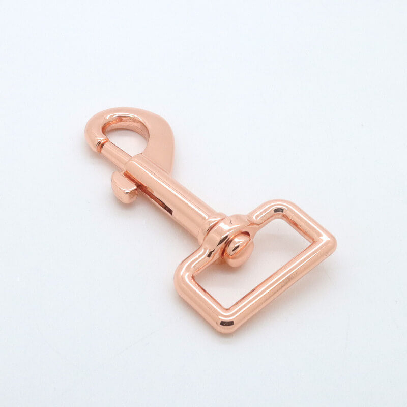 Square Eye Swivel Snap Hook - Babylon Leather