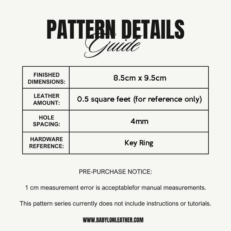 BABYLON™ Horse Bag Charm DIY Pattern AAB-820