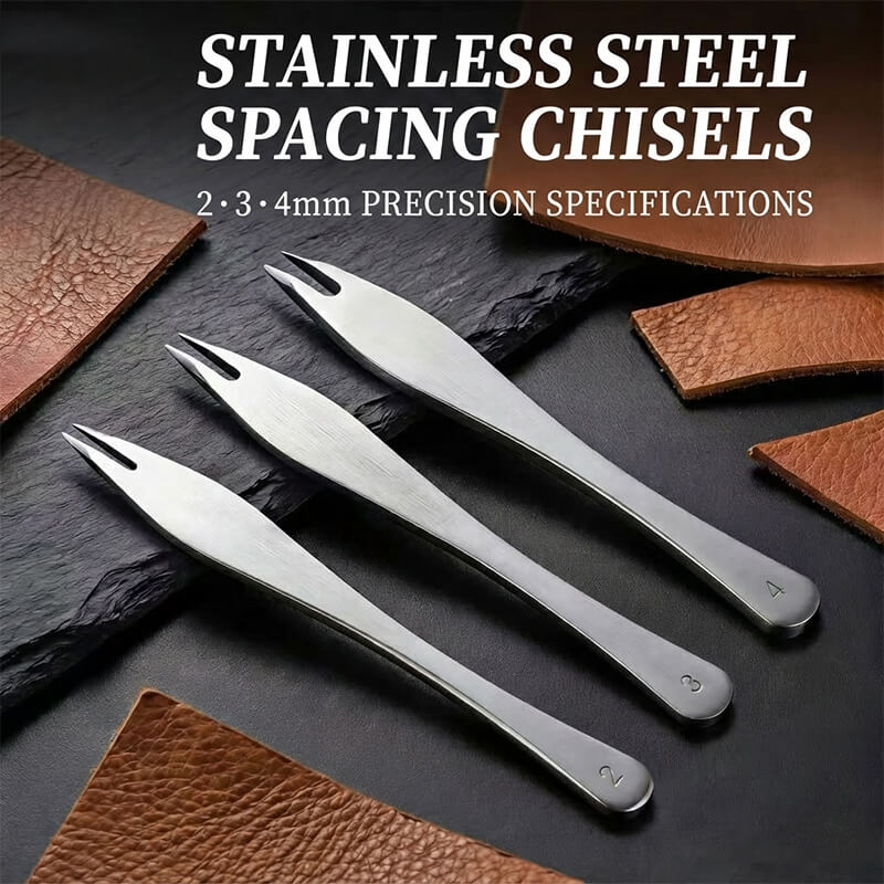 Stainless Steel Leather Spacing Gauge Edge Marking Tool – Babylon Leather