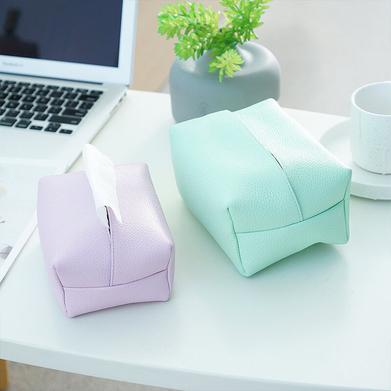 Leather Tissue Box Cover – Babylon Leather