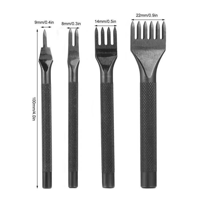 61-Piece Leather Craft Hand Sewing Tool Kit - Babylon Leather - Babylon LeatherBabylon LeatherXH74-Sets (61pcs)