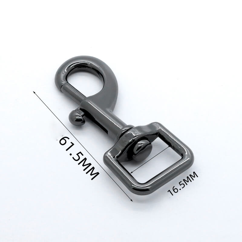 Lobster Clasp with Rectangular Eye - Babylon Leather