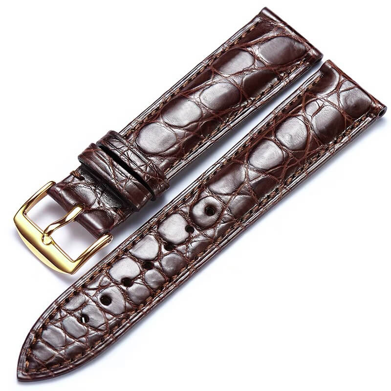 American Alligator Leather Watch Strap, 12mm to 24mm – Babylon Leather