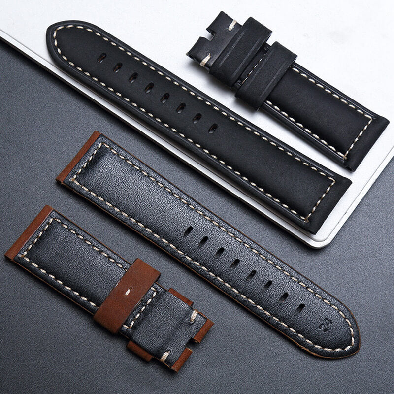 Crazy Horse Leather Watch Strap for Panerai Watches – Babylon Leather