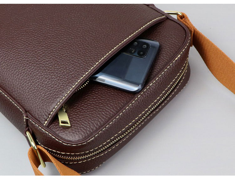 Men’s Messenger Leather Shoulder Bag DIY Kit – Babylon Leather