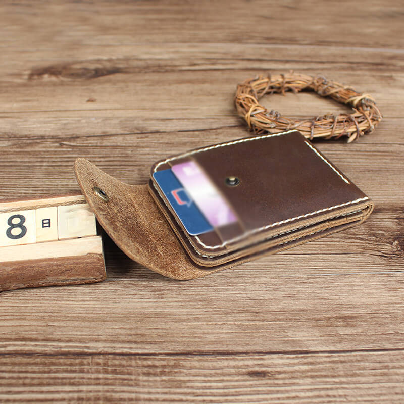 License & Card Holder Crazy Horse Leather DIY Kit – Babylon Leather
