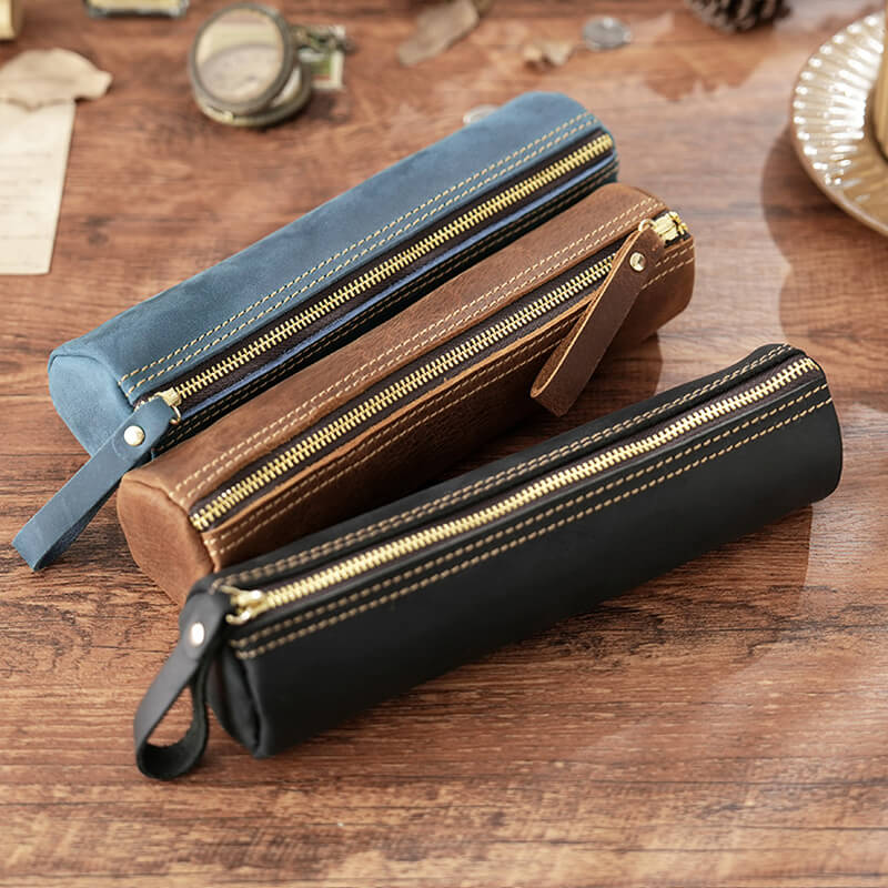 Leather Stationery Pouch Coin Purse – Babylon Leather