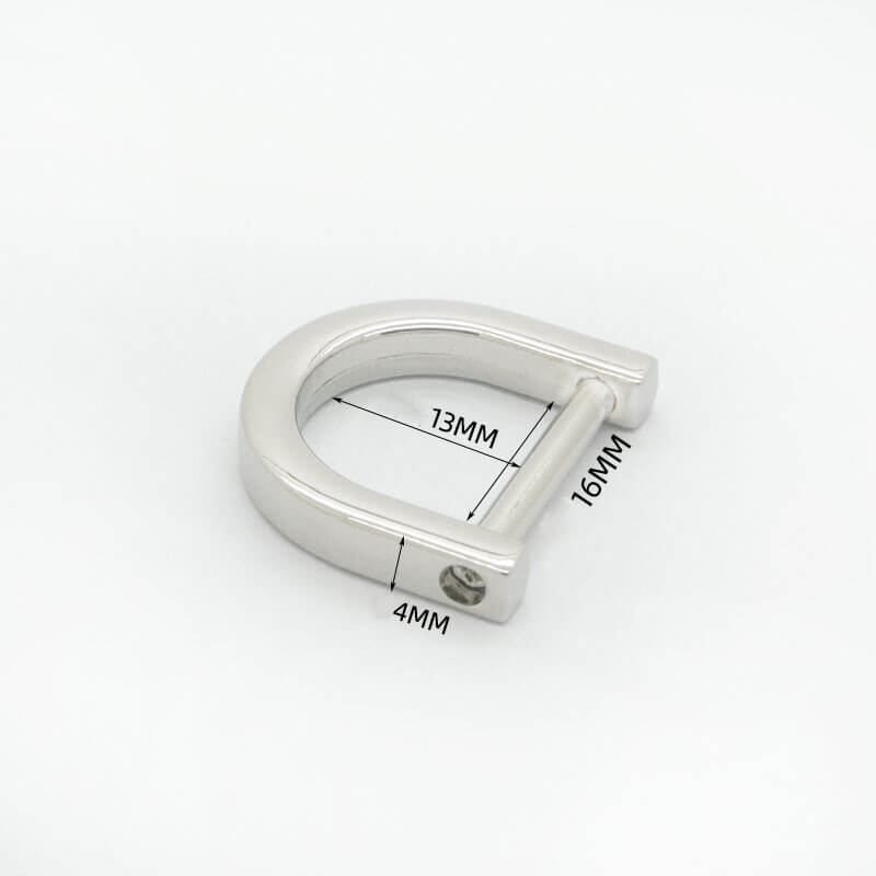 Screw-In D-Ring Connector - Babylon Leather