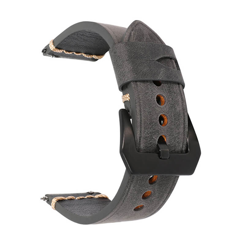 Crazy Horse Leather Quick Release Watch Strap, 20mm and 22mm – Babylon Leather