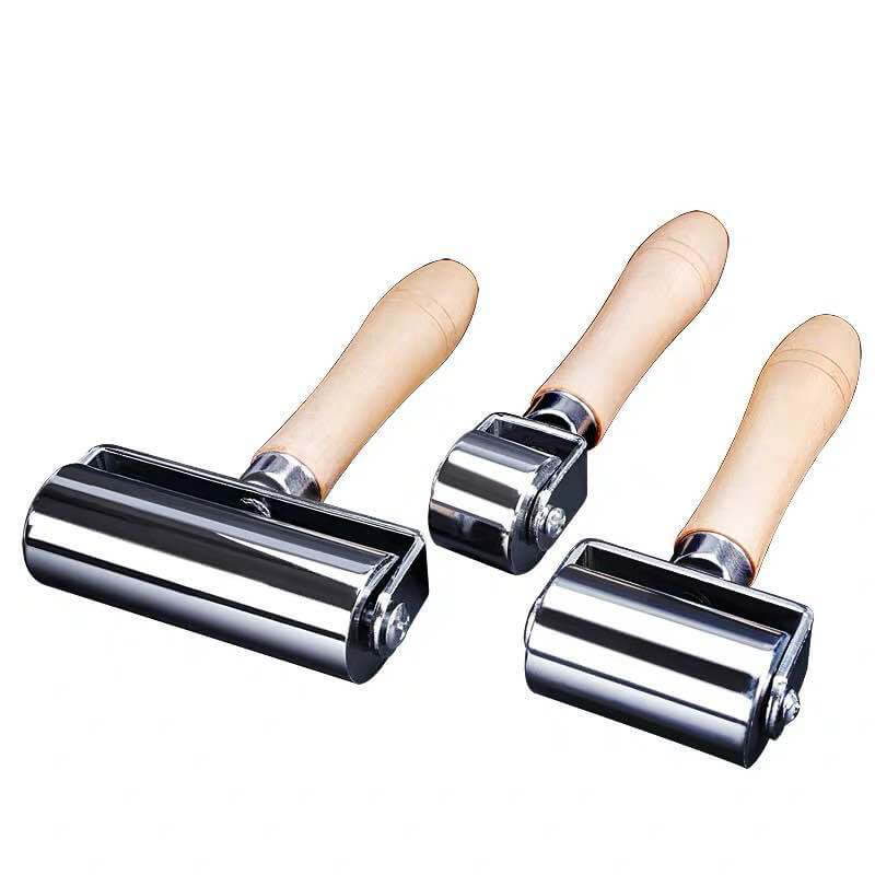 Solid Leather Edge Roller for Pressing and Bonding