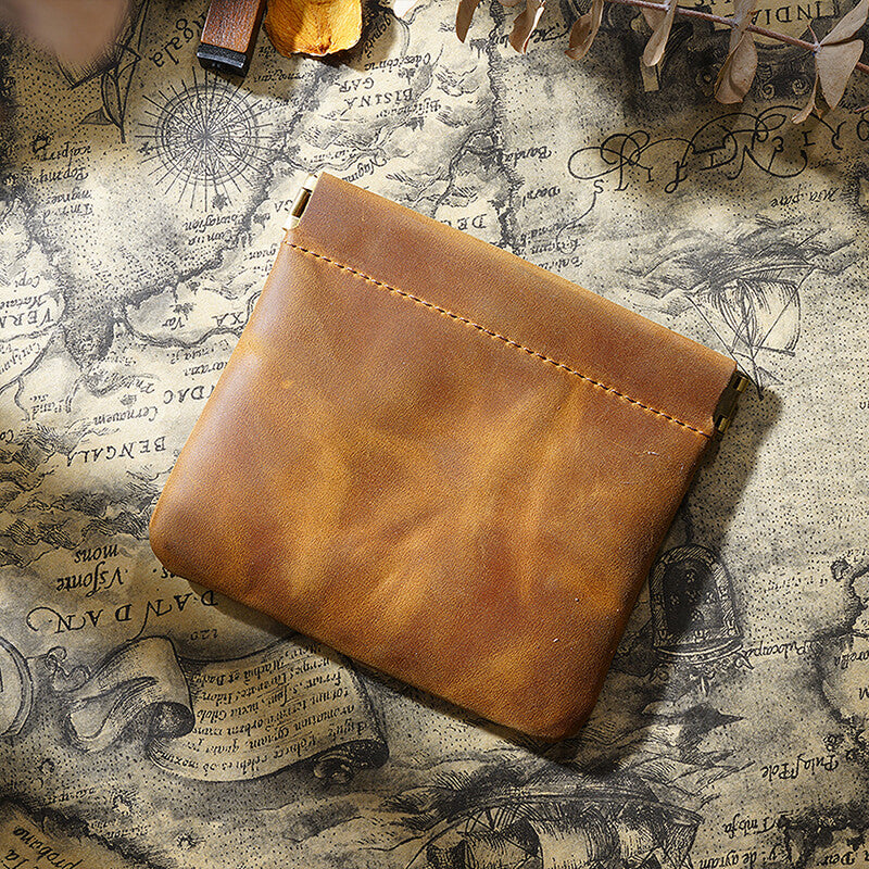Women's Mini Cosmetic Coin Pouch – Babylon Leather