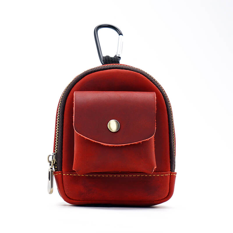 Zip Coin Pouch Outdoor Carry – Babylon Leather
