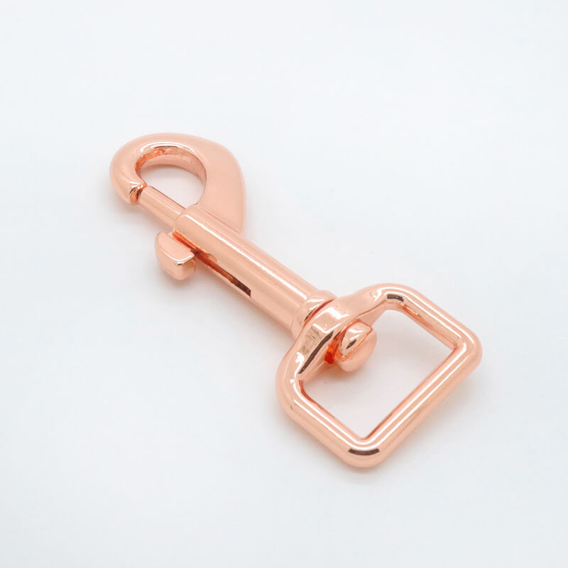 Square Eye Swivel Snap Hook - Babylon Leather