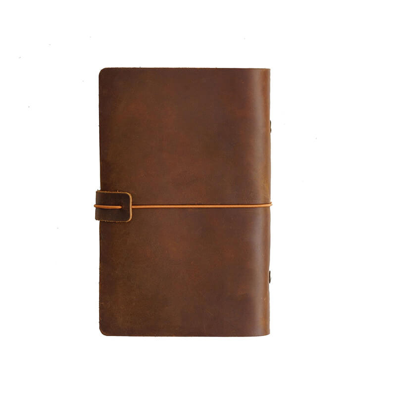 Crazy Horse Leather Travel Ring Binder Journal A5 A6 and A7 – Babylon Leather