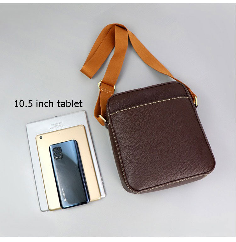 Men’s Messenger Leather Shoulder Bag DIY Kit – Babylon Leather