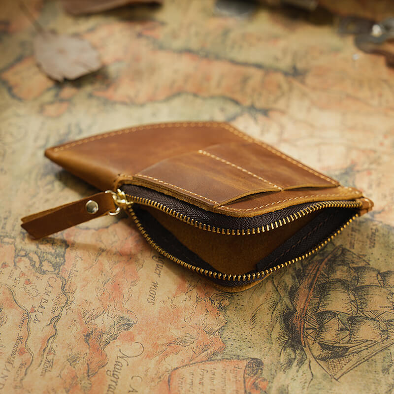 Ultra-Thin Curved Pocket Wallet – Babylon Leather