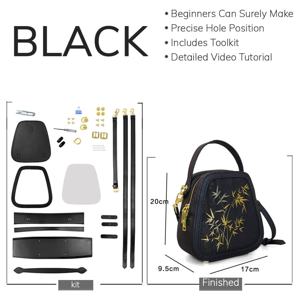 Customizable Fabric Panel Convertible Backpack DIY Kit – Babylon Leather
