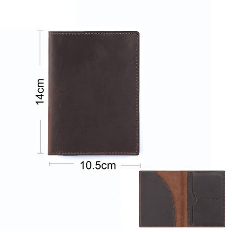 Passport Holder Boarding Pass Wallet – Babylon Leather