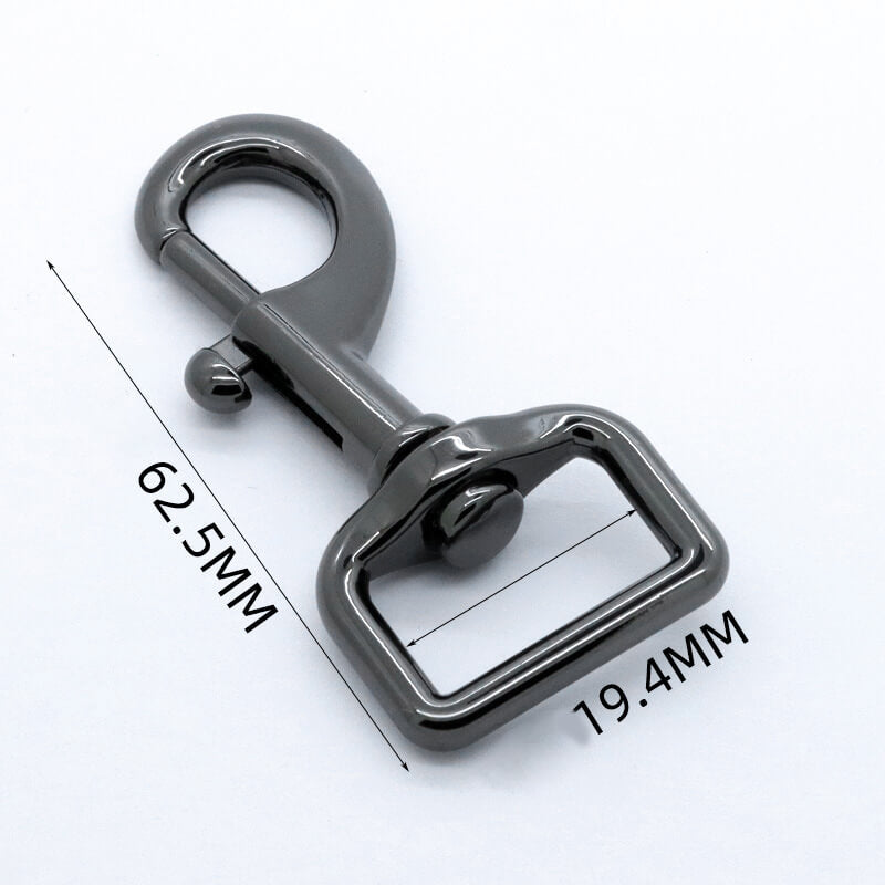 Lobster Clasp with Rectangular Eye - Babylon Leather