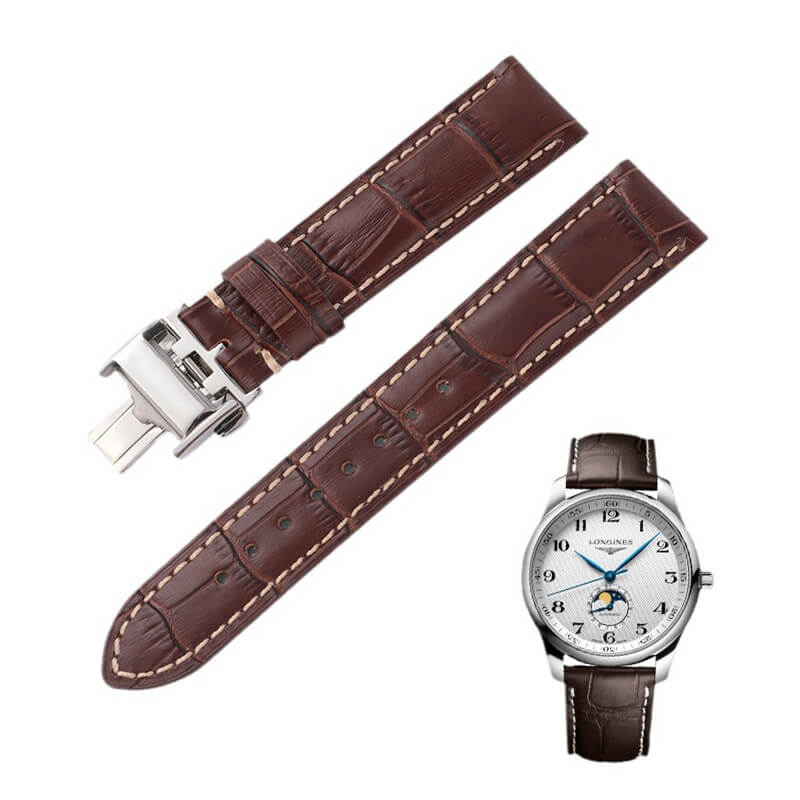 Bamboo-Textured Top Grain Leather Watch Strap – Babylon Leather
