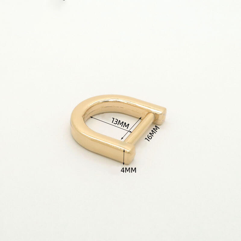 Screw-In D-Ring Connector - Babylon Leather