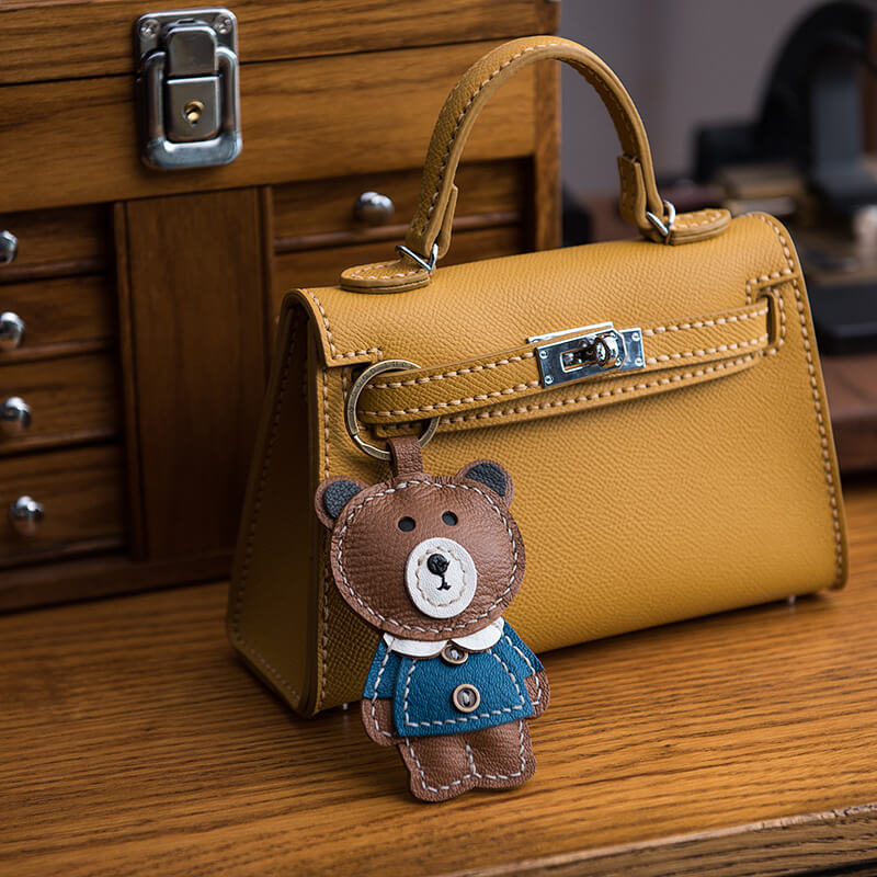 Leather Bear Keychain DIY Leathercraft Kits – Babylon Leather