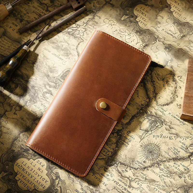 Unisex Long Clutch Wallet – Babylon Leather