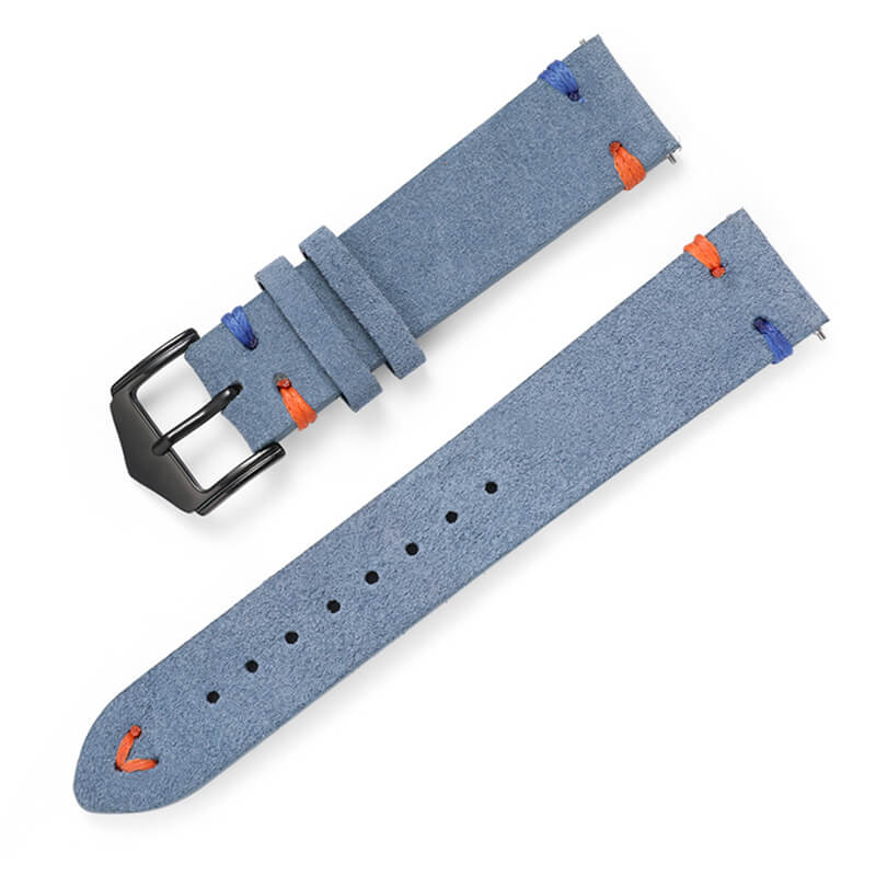 Suede Leather Quick Release Watch Strap, 20mm and 22mm – Babylon Leather