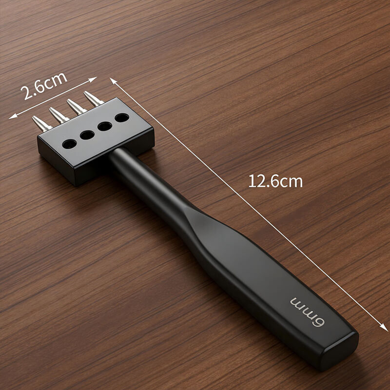 Round Hole Pricking Iron Set Steel for Leather Sewing – Babylon Leather