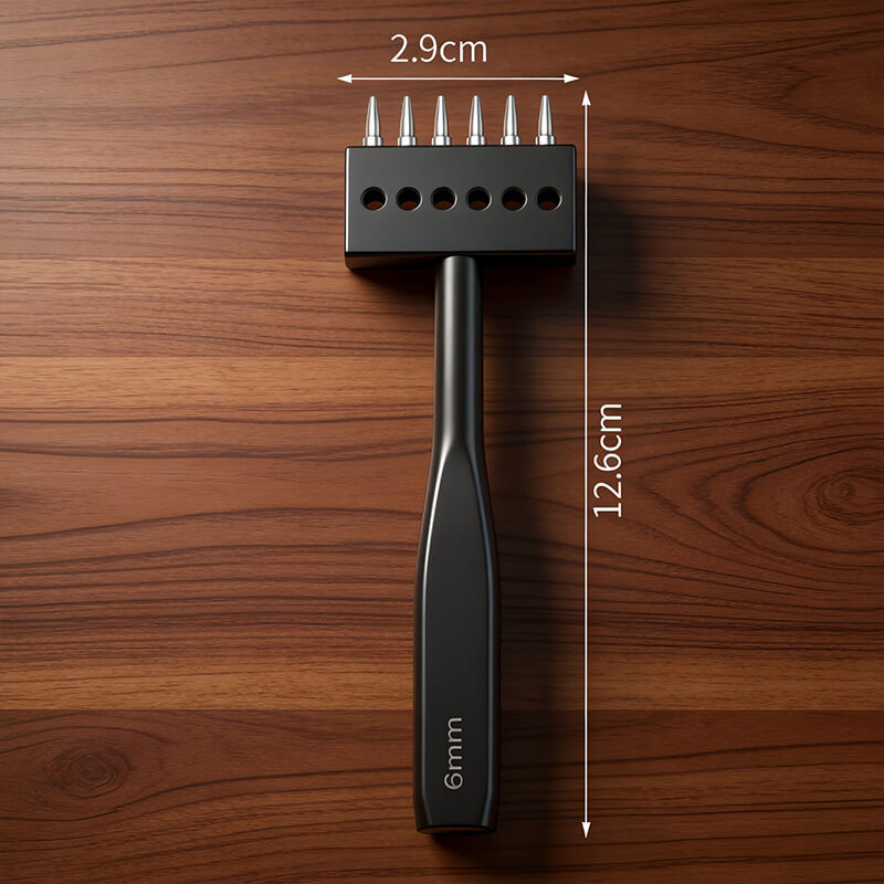 Round Hole Pricking Iron Set Steel for Leather Sewing – Babylon Leather