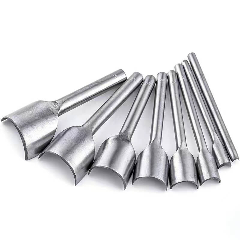 Half-Round & Shallow Arc Leather Punch High Carbon Steel – Babylon Leather
