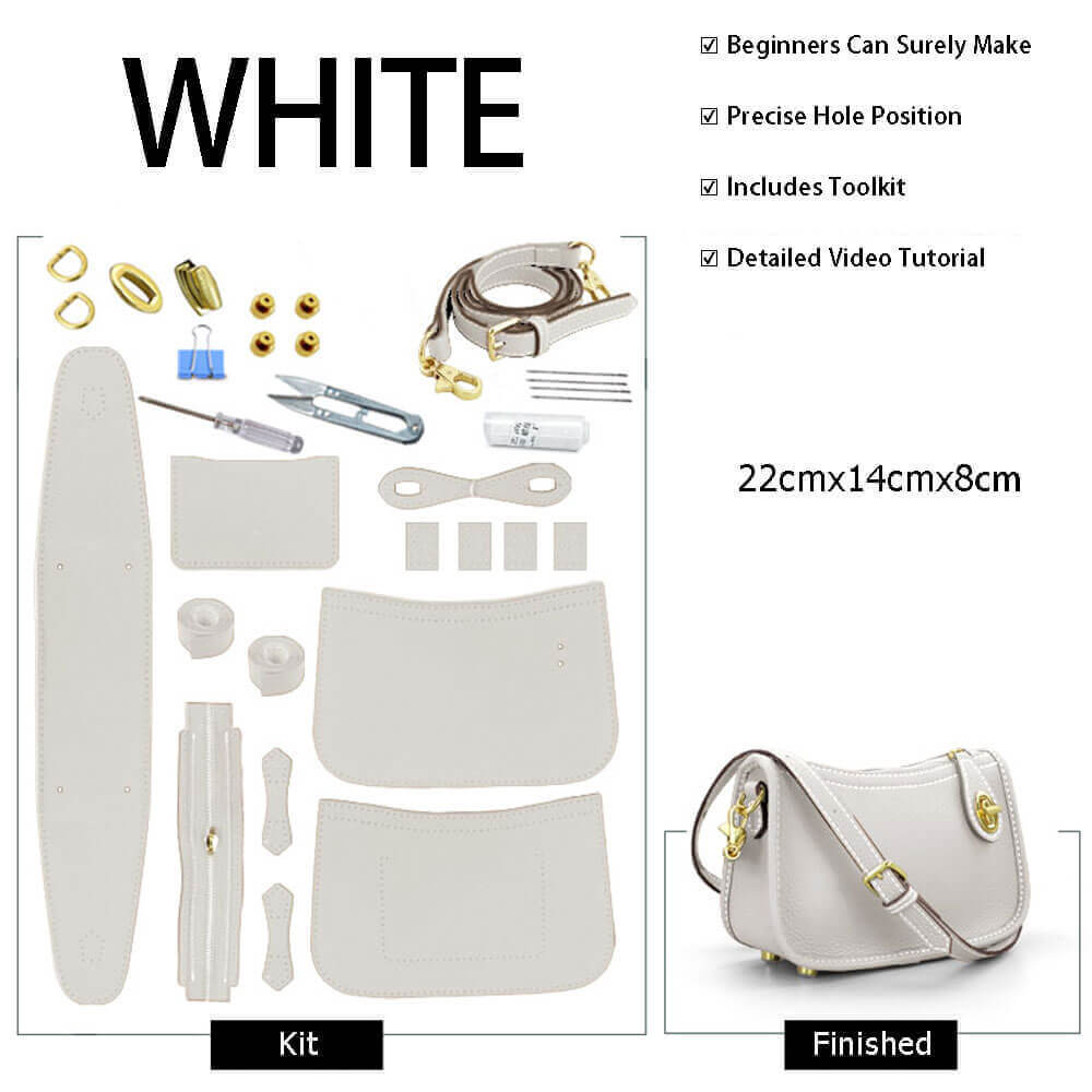 Swinger Bag Leather DIY Kit Babylon Leather