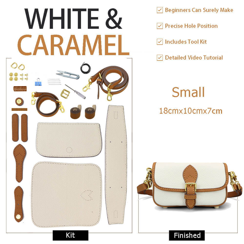 Leather Saddle Crossbody Bag DIY Kit – Babylon Leather