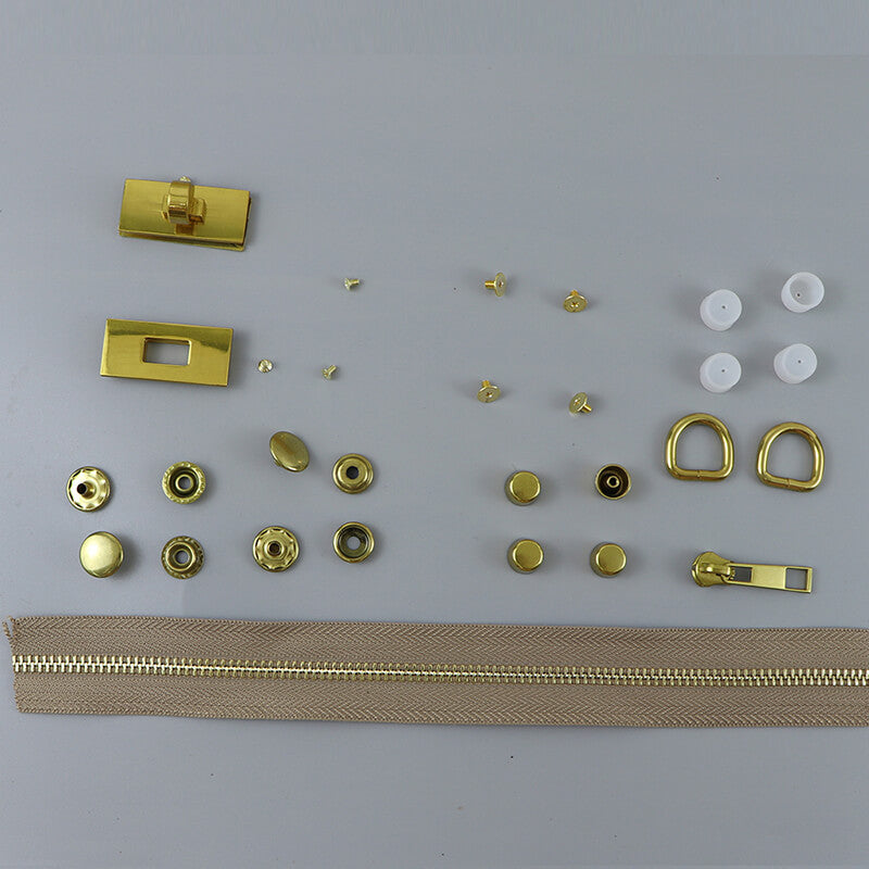 Hardware Kit for Large Magnetic Clasp Leather Tote Bag – Babylon Leather
