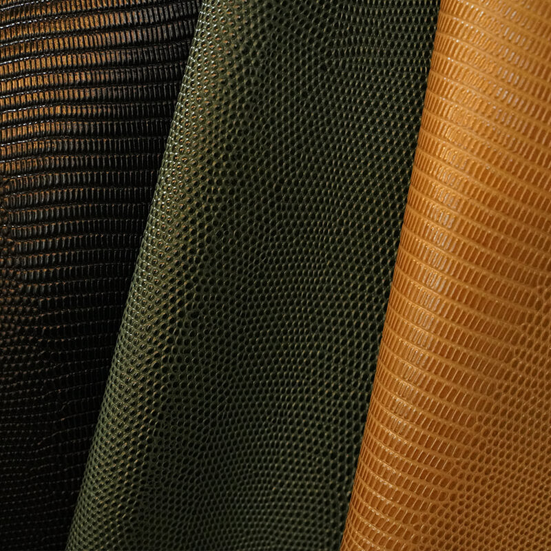 Top Grain Lizard Embossed Leather – Babylon Leather