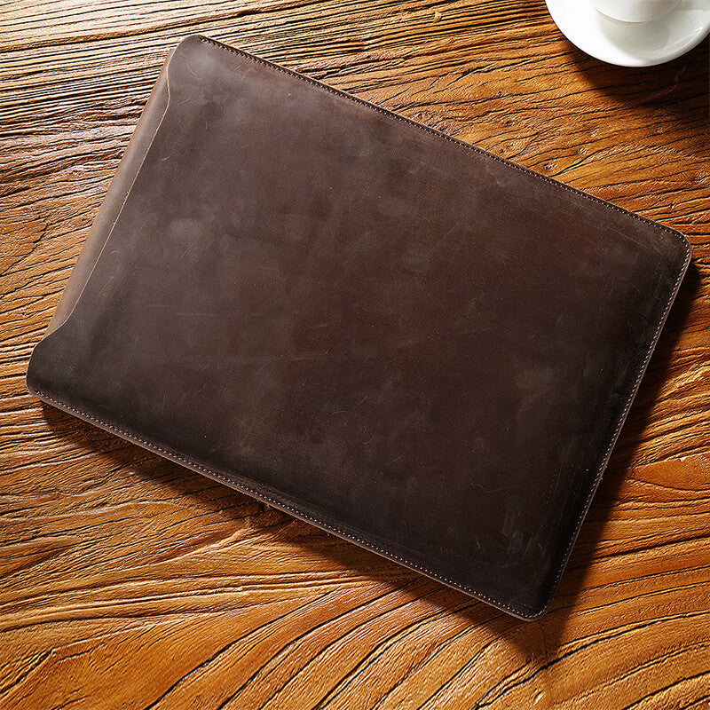 Laptop Sleeve 12 13 14 Inch Crazy Horse Leather – Babylon Leather