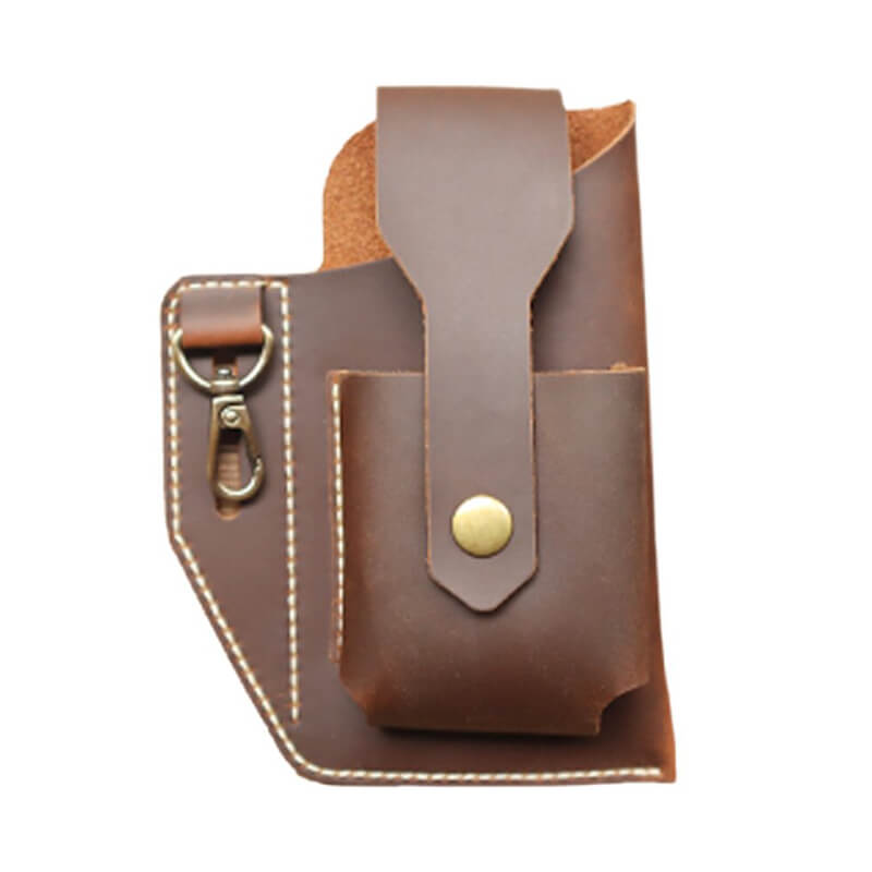 Men's Belt Waist Bag Crazy Horse Leather DIY Kit – Babylon Leather