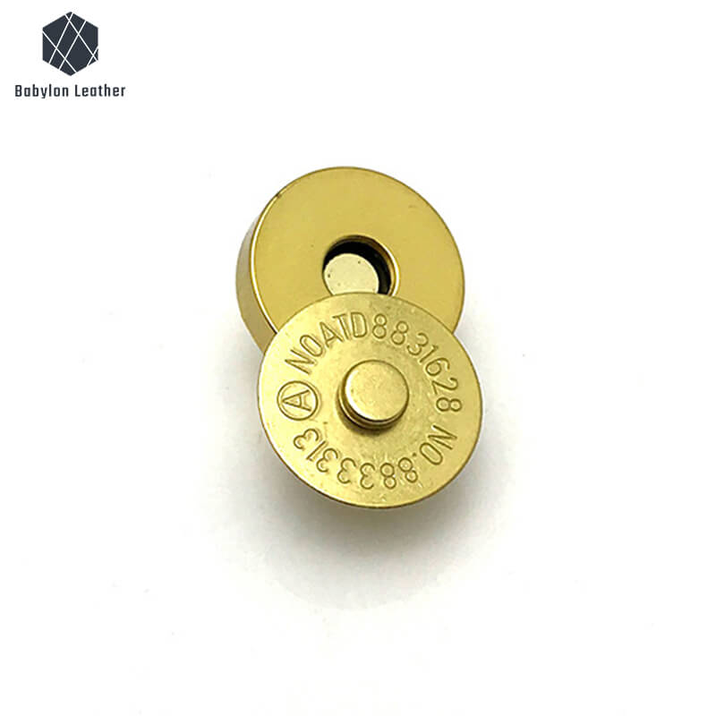 Round Magnetic Wallet Clip Magnetically Operated Lock