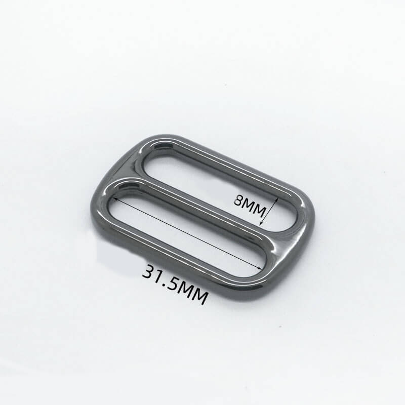 Single and Double Bar Strap Slide Buckles - Babylon Leather